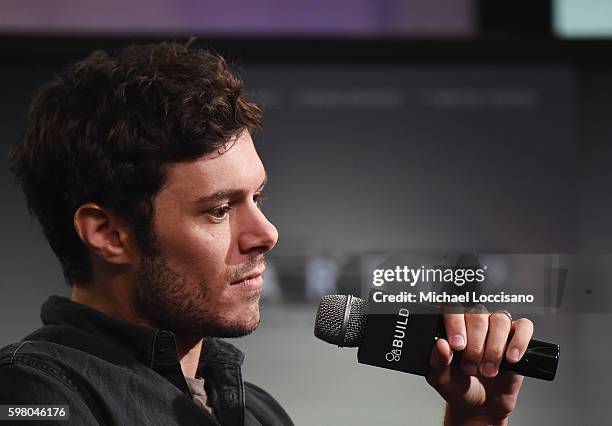 Actor Adam Brody attends Build Series to discuss his new Crackle scripted drama "StartUp" at AOL HQ on August 31, 2016 in New York City.