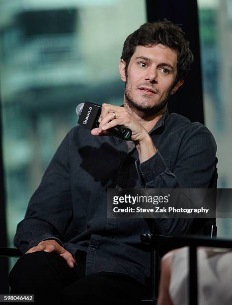 Actor Adam Brody attends Build Series to discuss his new Crackle scripted drama "StartUp" at AOL HQ on August 31, 2016 in New York City.