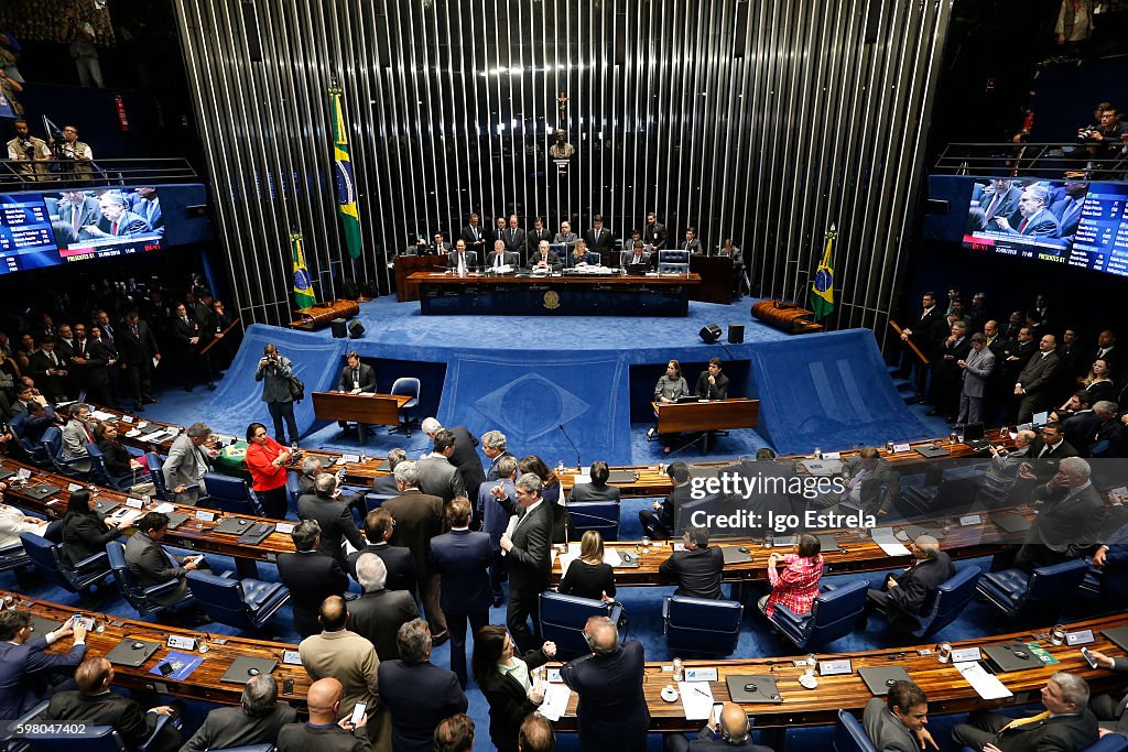 Brazil Lawmakers Vote On Impeachment of President Dilma Rousseff