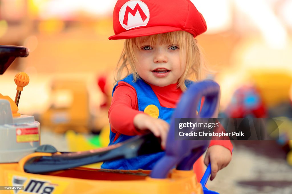 Christina Aguilera's Daughter Summer Rain's Second Birthday Party