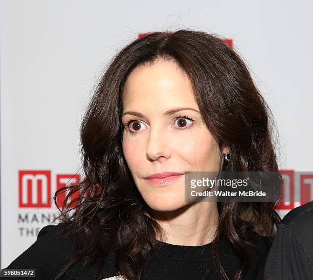Mary-Louise Parker attends the 'Heisenberg' Cast Photocall at the Manhattan Theater Club on August 31, 2016 in New York City.