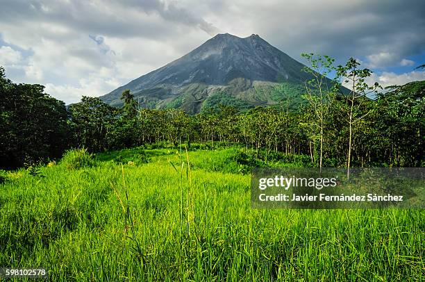 The Arenal Volcano is always active with continual eruptions, which cause almost always appears in a column of smoke rising from its crater. It is one of the natural wonders that can be visited in Costa Rica.