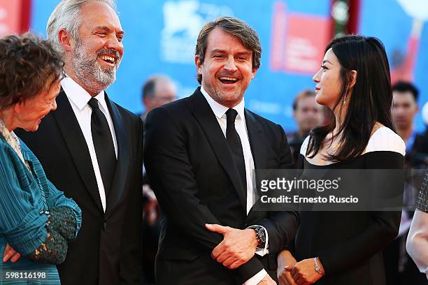 Lorenzo Vigas attends the opening ceremony and premiere of 'La La Land' during the 73rd Venice Film Festival at Sala Grande on August 31, 2016 in...
