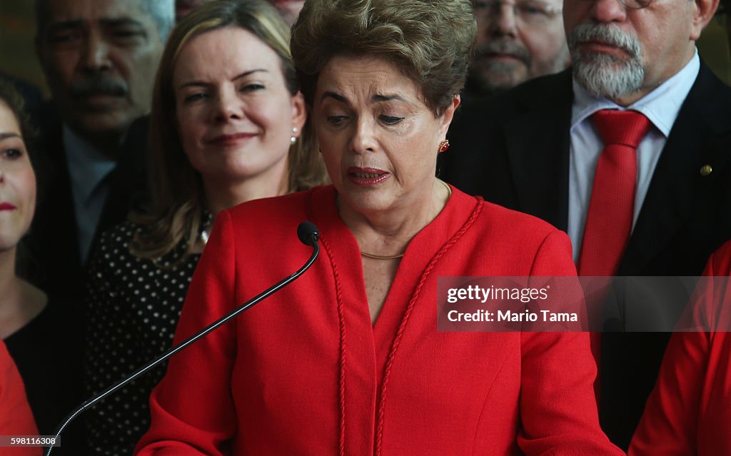 Brazil Lawmakers Vote To Impeach President Dilma Rousseff