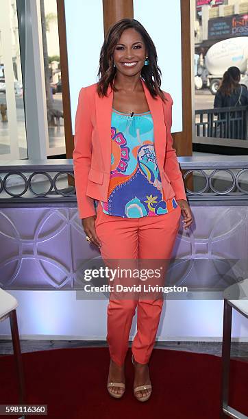 Actress Salli Richardson-Whitfield attends Hollywood Today Live at W Hollywood on August 31, 2016 in Hollywood, California.