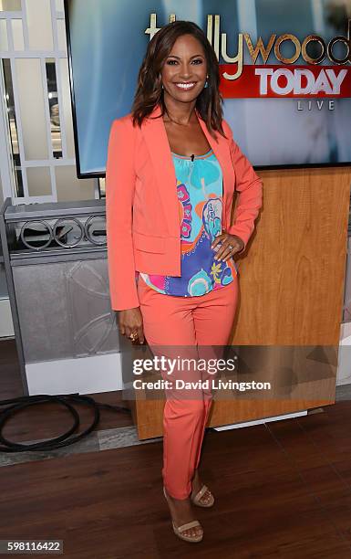 Actress Salli Richardson-Whitfield attends Hollywood Today Live at W Hollywood on August 31, 2016 in Hollywood, California.