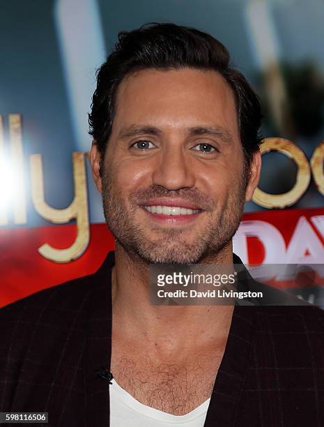 Actor Edgar Ramirez visits Hollywood Today Live at W Hollywood on August 31, 2016 in Hollywood, California.