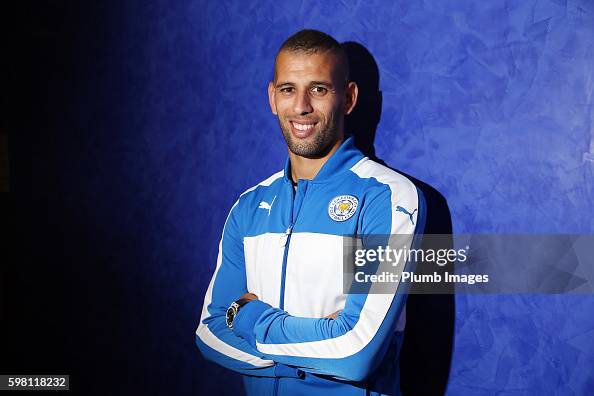 Leicester City Unveil New Signing Islam Slimani Leicester City Unveil New Signing Islam Slimani