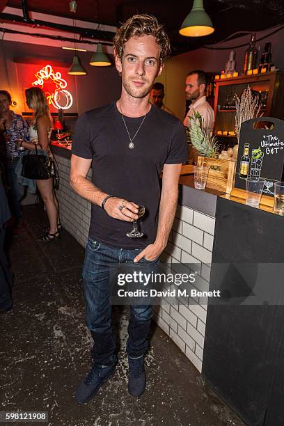 Luke Treadaway attends the press night/afterparty for "Unfaithful" on August 31, 2016 in London, England.