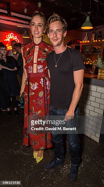 Ruta Gedmintas and Luke Treadway attend the press night/afterparty for "Unfaithful" on August 31, 2016 in London, England.