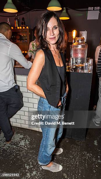 Kate Fleetwood attends the press night/afterparty for "Unfaithful" on August 31, 2016 in London, England.