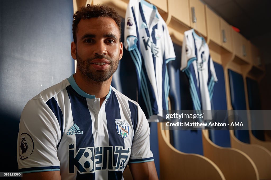 West Bromwich Albion Unveil New Signing Hal Robson-Kanu