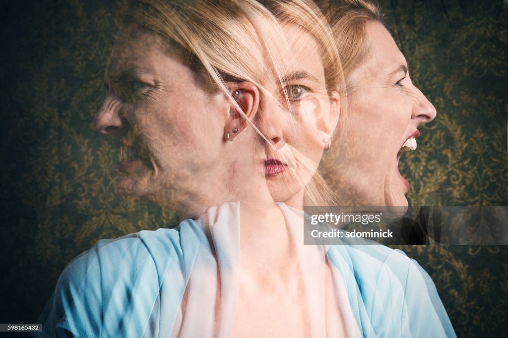 Woman's Emotional Struggle
