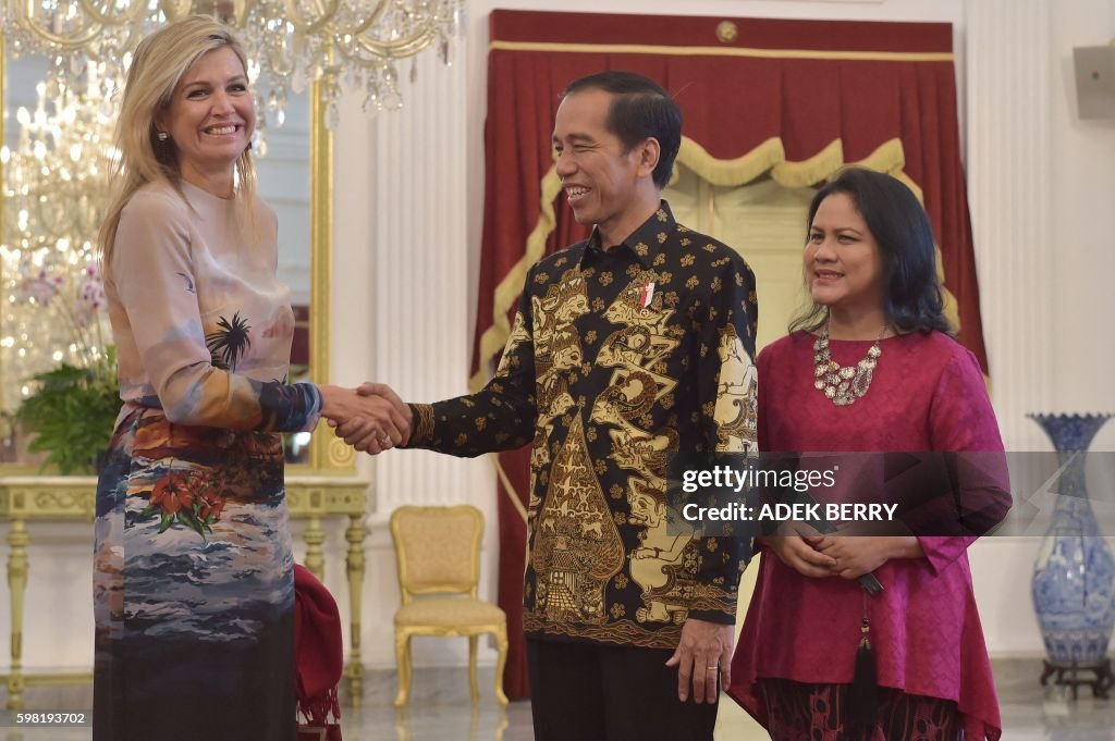 INDONESIA-NETHERLANDS-ROYALS-DIPLOMACY