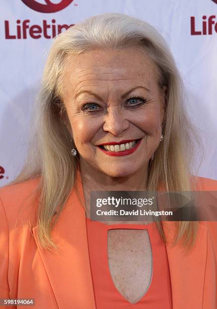 Actress Jacki Weaver attends the premiere of Lifetime's "Sister Cities" at Paramount Theatre on August 31, 2016 in Hollywood, California.