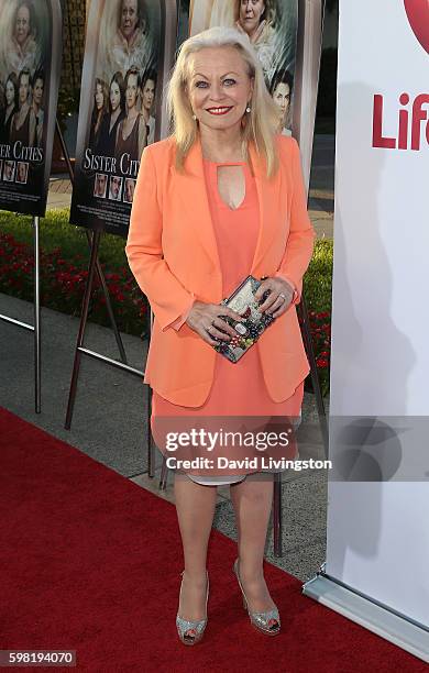 Actress Jacki Weaver attends the premiere of Lifetime's "Sister Cities" at Paramount Theatre on August 31, 2016 in Hollywood, California.