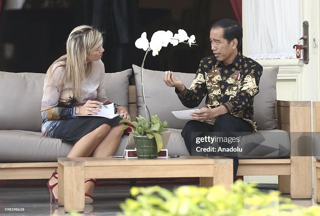 Queen Maxima of the Netherlands visits Indonesia