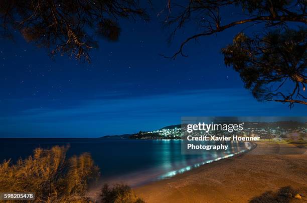 blackmans bay | southern tasmania - aurora australis australia stock pictures, royalty-free photos & images