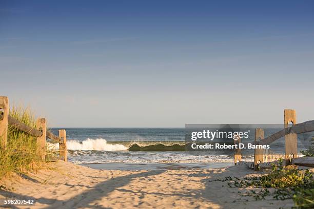 stone harbor beach - new jersey stock pictures, royalty-free photos & images