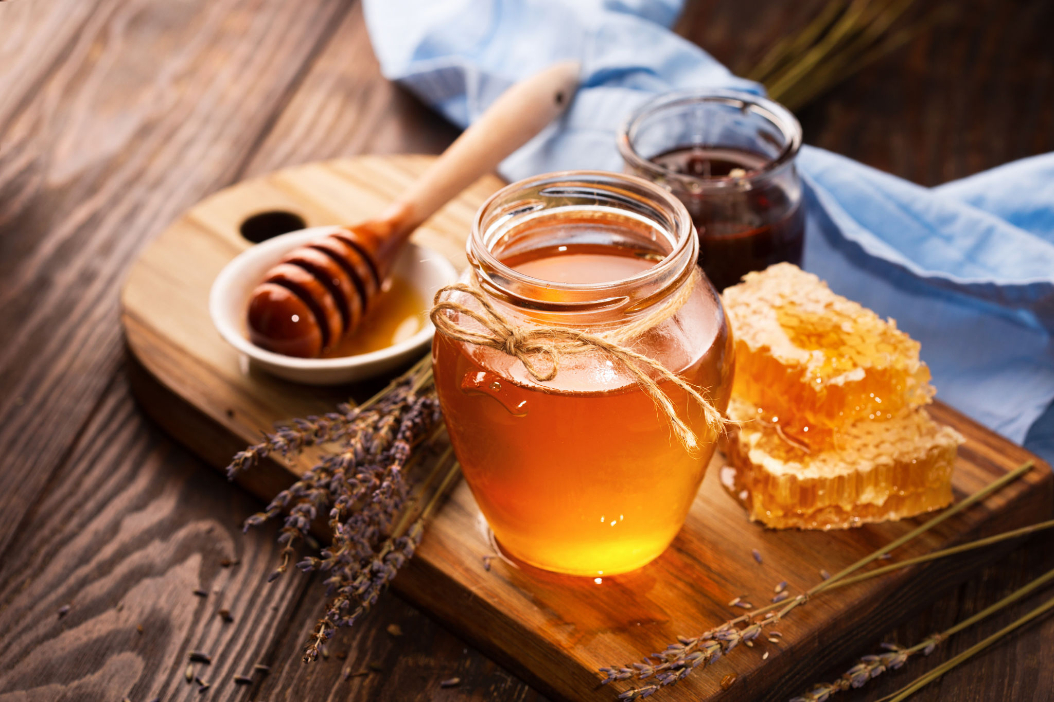 food with honey