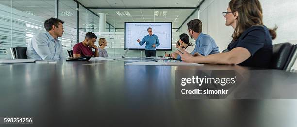 business presentation - data comparison stock pictures, royalty-free photos & images