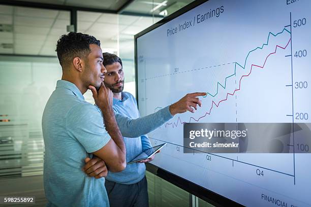 business presentation - business growth bildbanksfoton och bilder