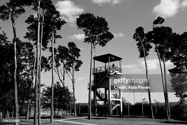 germany, former iron curtain - iron curtain foto e immagini stock