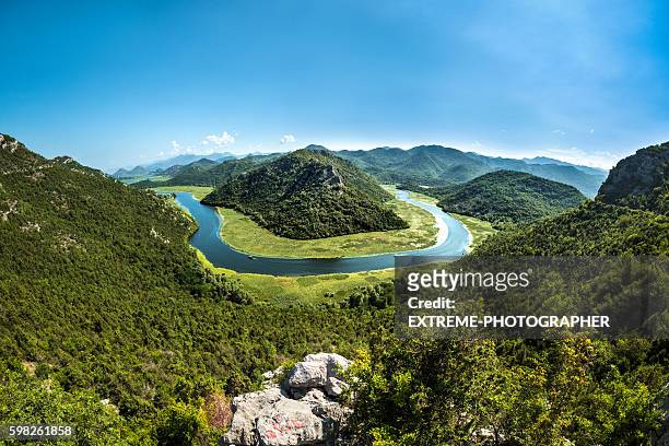 rijeka crnojevica, montenegro - montenegro fotografías e imágenes de stock