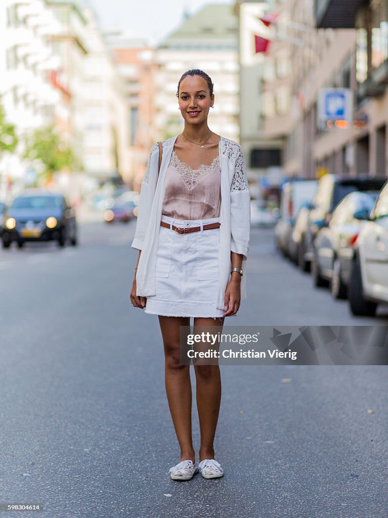 Stockholm Fashion Week Spring/Summer 2017 - Street Style