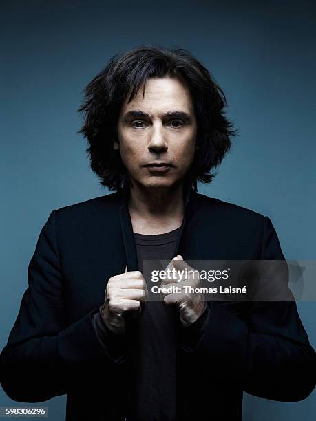 Musician Jean-Michel Jarre is photographed for Self Assignment on November 9, 2009 in Paris, France.