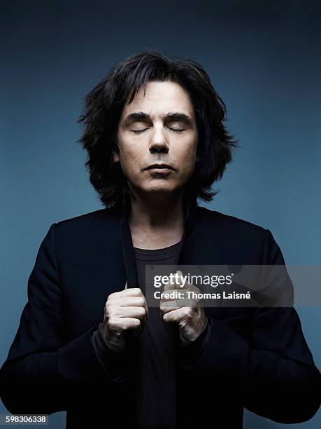Musician Jean-Michel Jarre is photographed for Self Assignment on November 9, 2009 in Paris, France.
