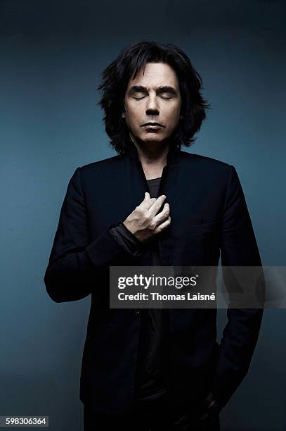 Musician Jean-Michel Jarre is photographed for Self Assignment on November 9, 2009 in Paris, France.