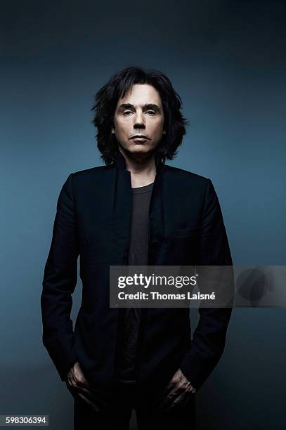 Musician Jean-Michel Jarre is photographed for Self Assignment on November 9, 2009 in Paris, France.