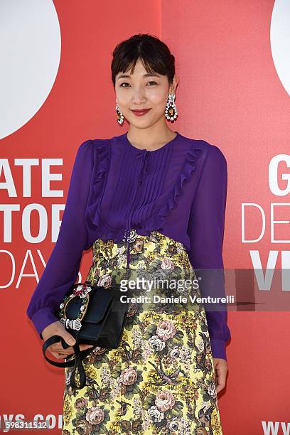 Actress Sakura Ando attends a photocall for 'Women's Tales' during the 73rd Venice Film Festival at on September 1, 2016 in Venice, Italy.