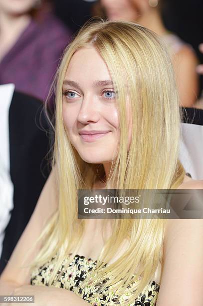 Dakota Fanning attends a photocall for 'Women's Tales' during the 73rd Venice Film Festival at on September 1, 2016 in Venice, Italy.