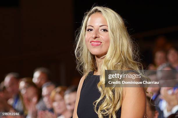 Crystal Moselle attends a photocall for 'Women's Tales' during the 73rd Venice Film Festival at on September 1, 2016 in Venice, Italy.