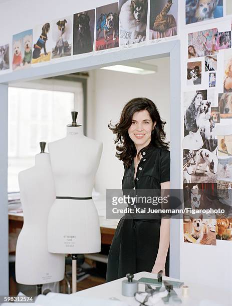 Fashion designer Vanessa Seward is photographed for Madame Figaro on June 12, 2008 in Paris, France. PUBLISHED IMAGE. CREDIT MUST READ: Kai...
