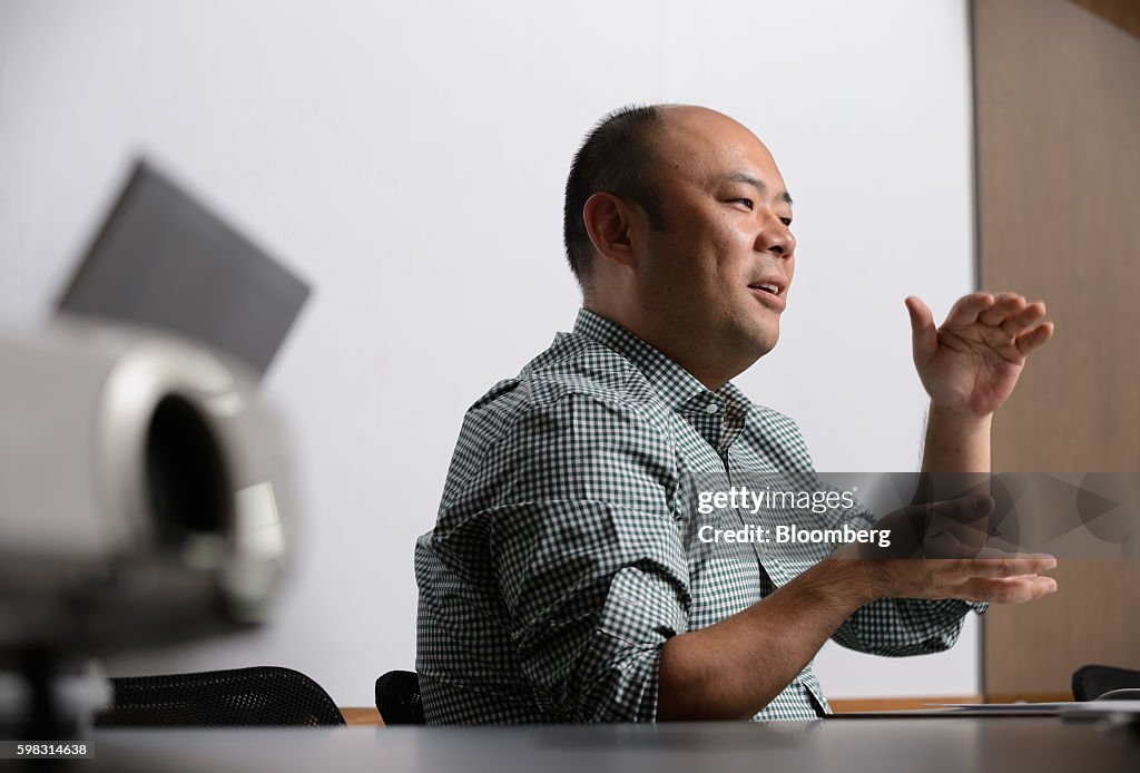 Mistletoe CEO Taizo Son at Company's Tokyo Headquarters