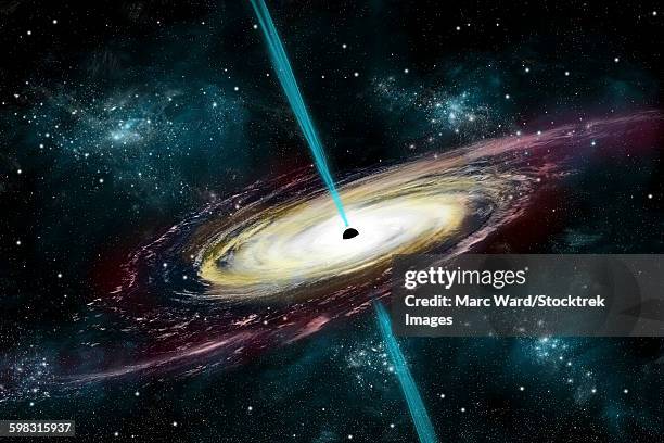 a black hole in interstellar space. - cell nucleus stock illustrations