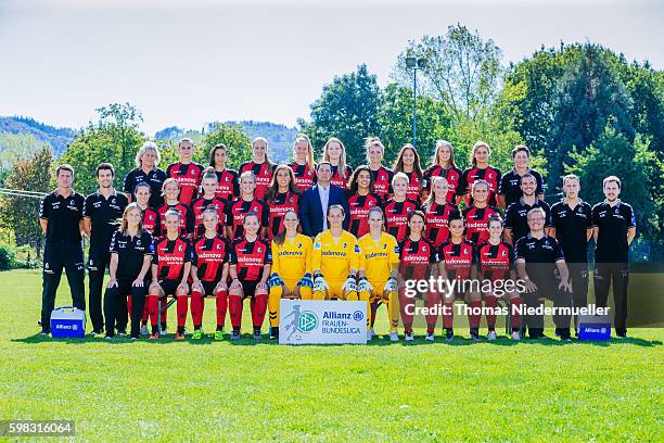 Manager Birgit Bauer, Jobina Lahr, Hasret Kayikci, Vanessa Ziegler, Janina Minge, Kim Fellhauer, Sandra Starke, Nicole Eckerle, Klara Buehl,...