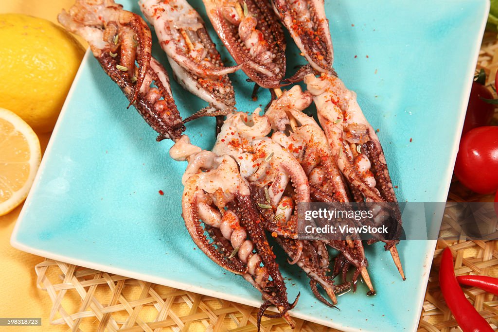 Squid High-Res Stock Photo - Getty Images