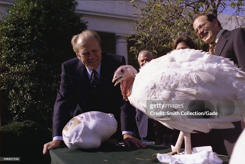 Ford Presented Thanksgiving Turkey