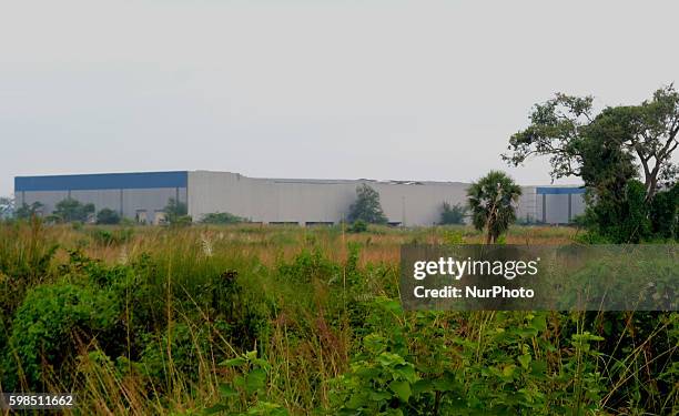 The view of Tata Nano plant at Singur Villages, West Bengal, India on 31 August 2016.The Supreme Court on 31 August 2016 quashed the land acquisition...