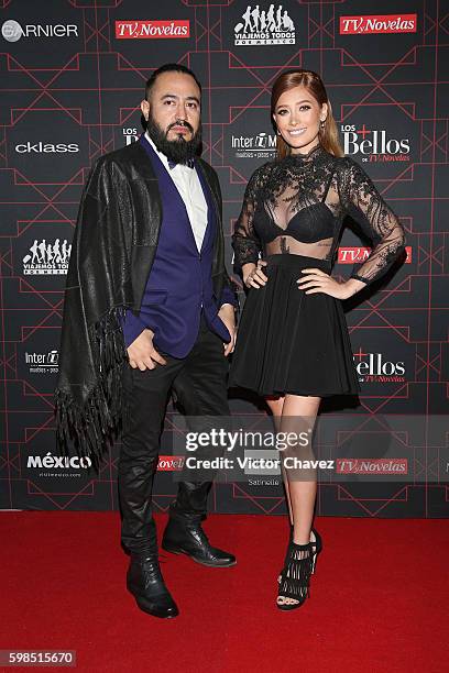 Brenda Zambrano and guest attend Los + Bellos de TvYNovelas 2016 at Bosque de Chapultepec on August 31, 2016 in Mexico City, Mexico.