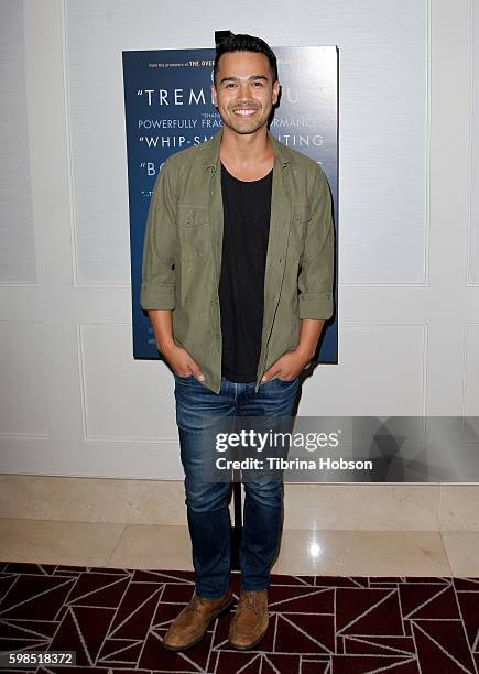 Kanoa Goo attends the Premiere of Vertical Entertainment's 'Other People' at The London West Hollywood on August 31, 2016 in West Hollywood,...