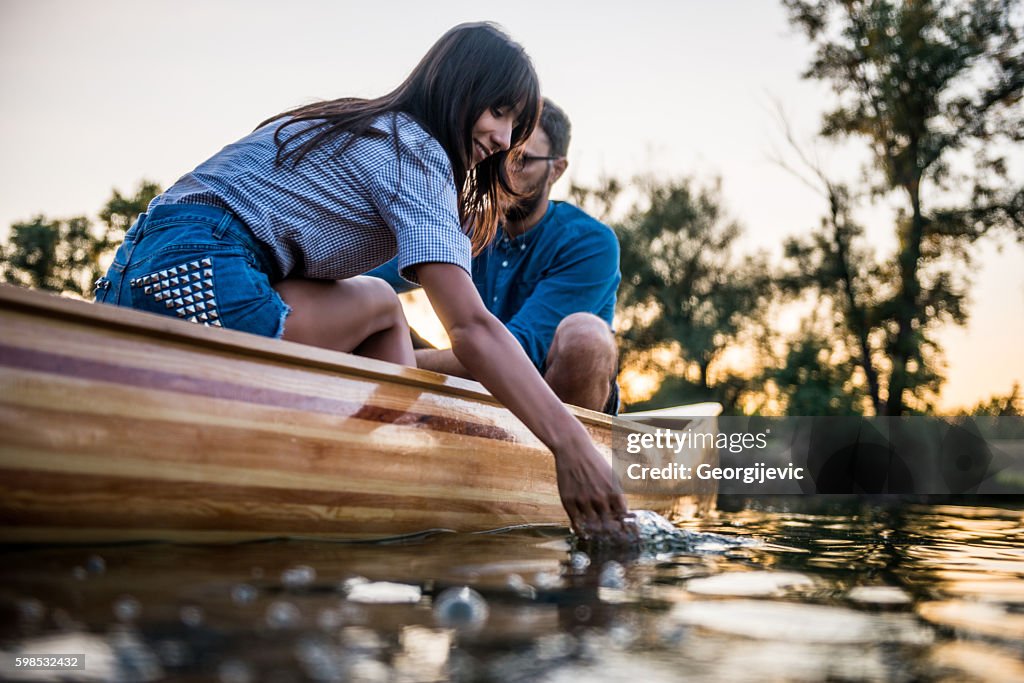 Ride on the lake