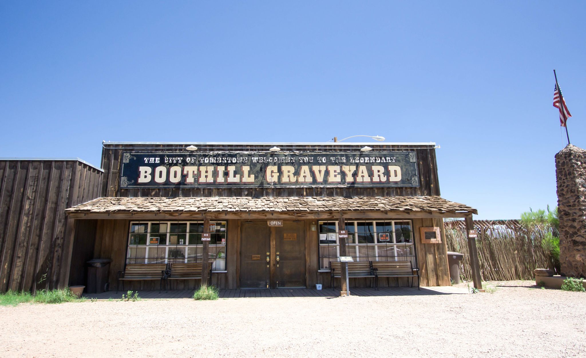 Boothill Graveyard in Tombstone, Arizona Boothill Graveyard in Tombstone, Arizona