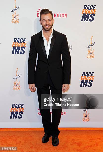 Artem Chigvintsev attends the 23rd annual Race to Erase MS Gala at The Beverly Hilton Hotel on April 15, 2016 in Beverly Hills, California.