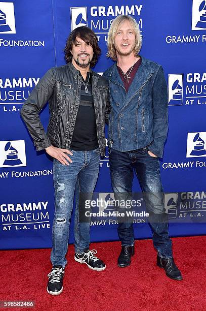 Musicians Noah Hunt and Kenny Wayne Shepherd at Icon: The Life And Legacy Of B.B. King, a live tribute concert presented by the GRAMMY Foundation and...