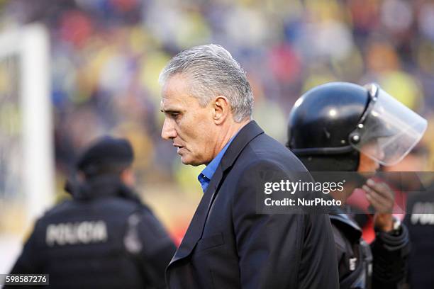 Leonardo Adenor coach of Brazil during World Cup Qualifying match Russia 2018, played between Ecuador and Brazil that is played at the Olimpic...